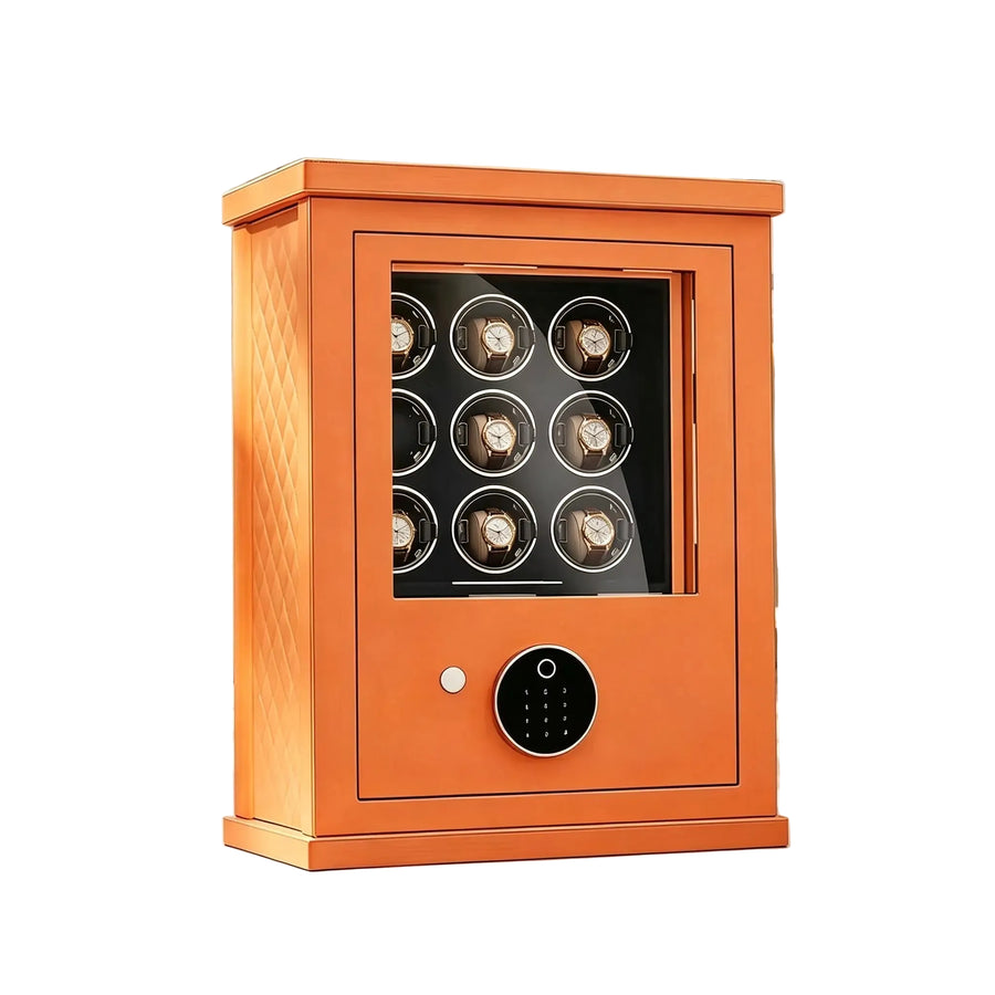 SOVEREIGN - Luxury Leather Watch Winder Safe