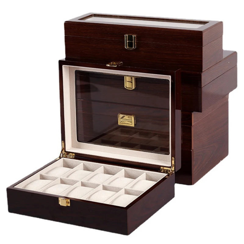 CLASSIC - Luxury Handmade Wooden Watch Box