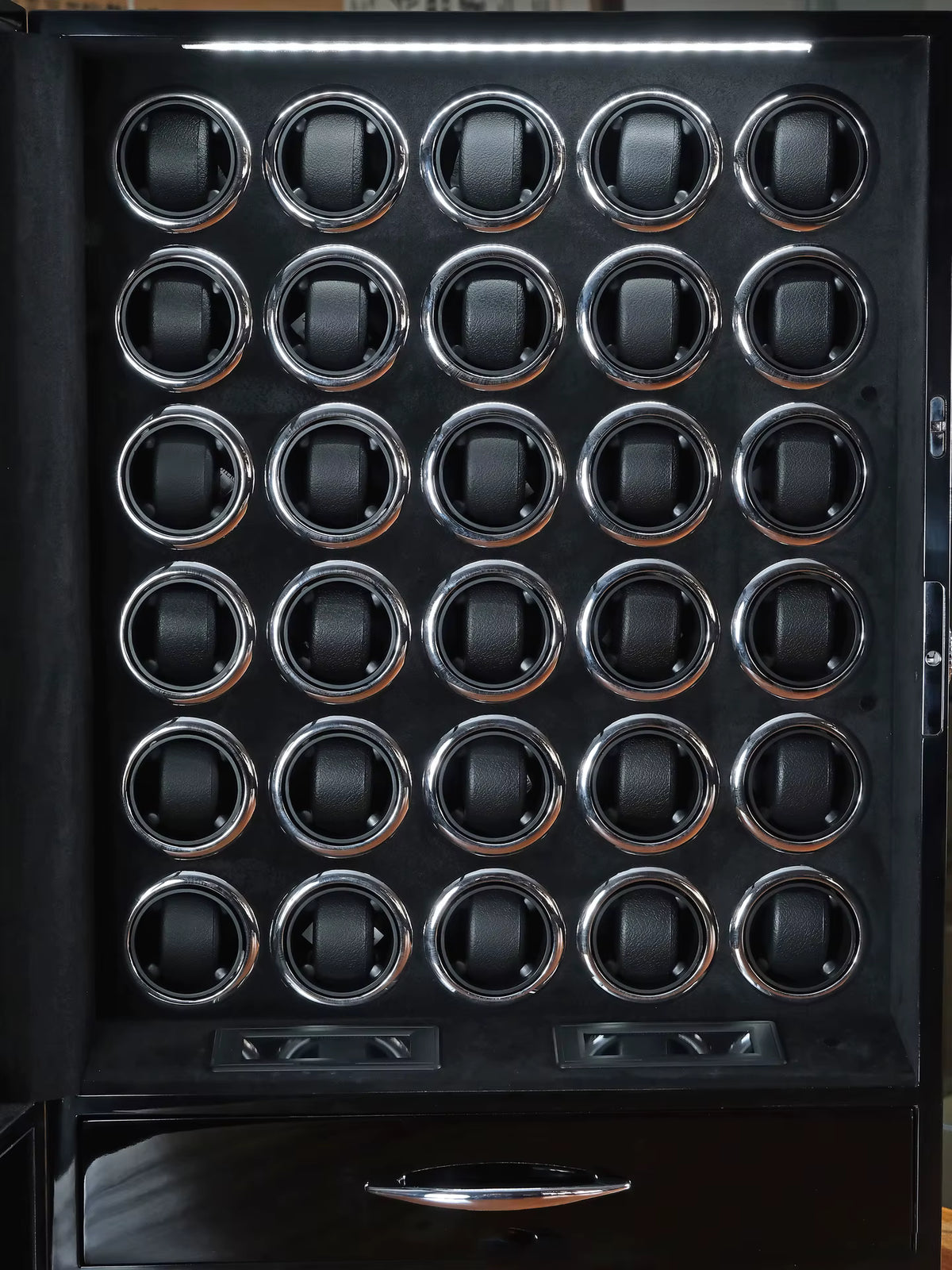 LED-lit display
